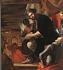 Mattia Preti Canvas Paintings - Pilate Washing his Hands